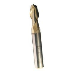 5mm ZPS 2 AĞIZ KISA ALUMİNYUM FREZESİ DIN327 ZrN
