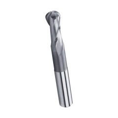 22mm 2 AĞIZ KISA KÜRE PARMAK FREZE HSS
